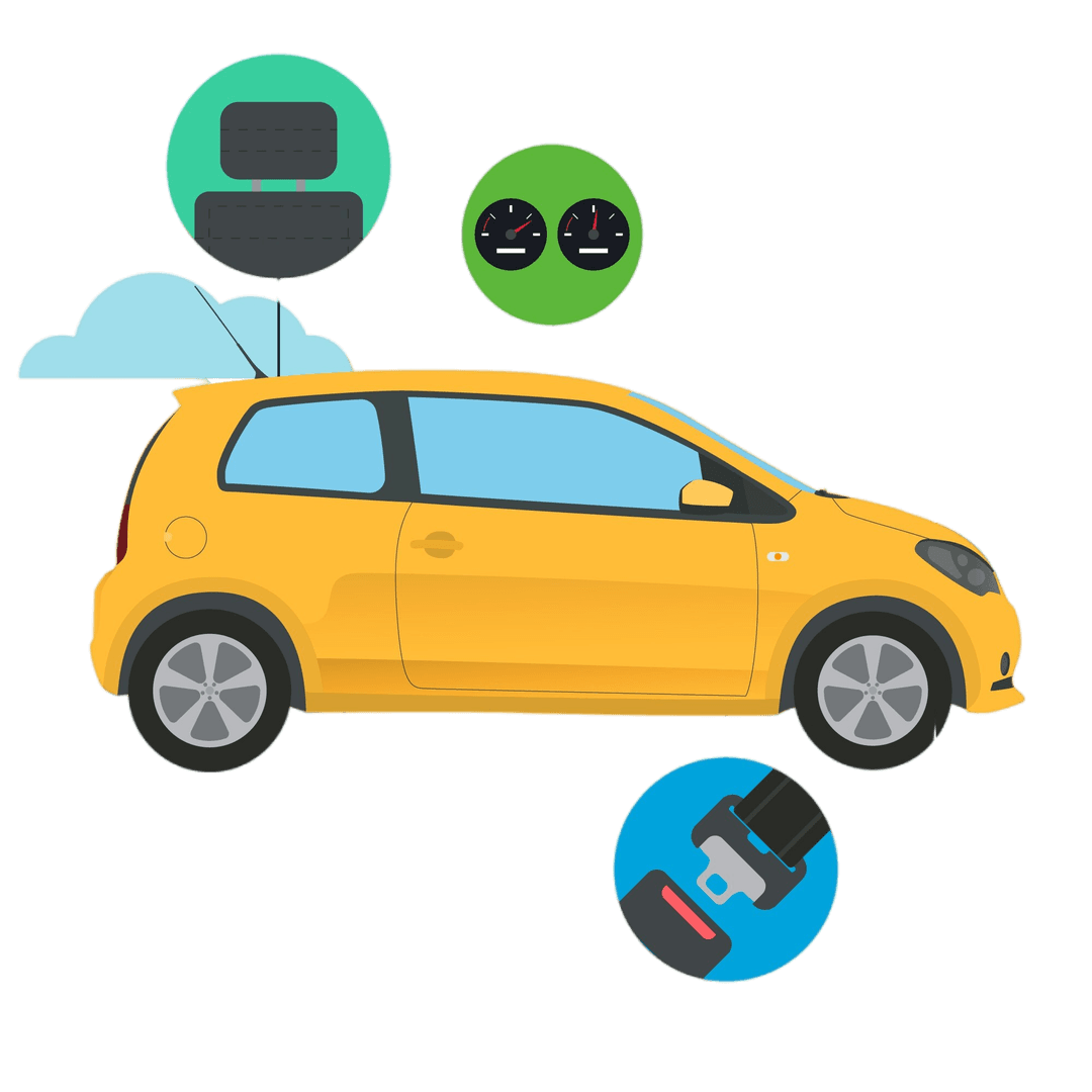 Driving Illustration